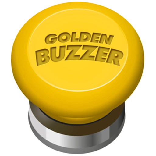 Golden buzzer button