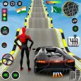 Superhero Car Mega Ramp Games