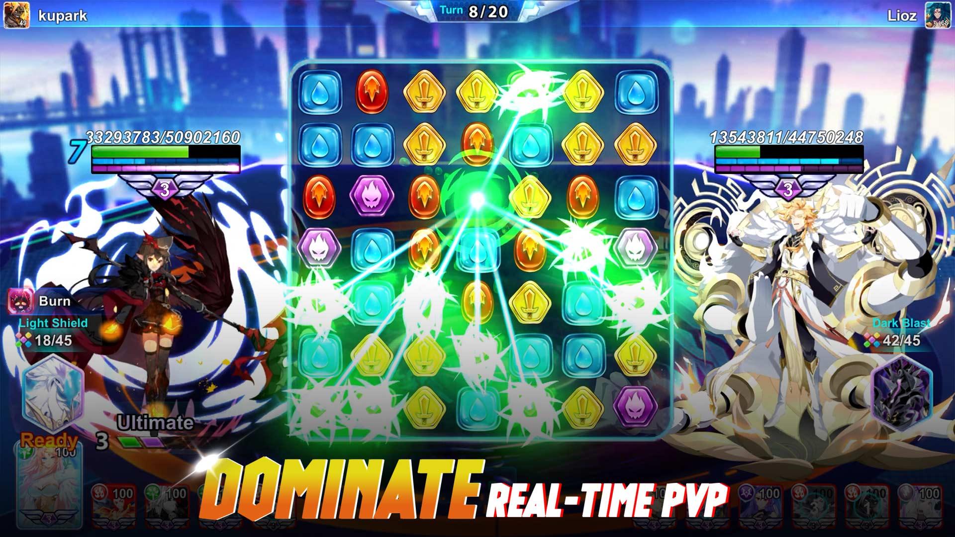 Download Monsters & Puzzles: God Battle android on PC