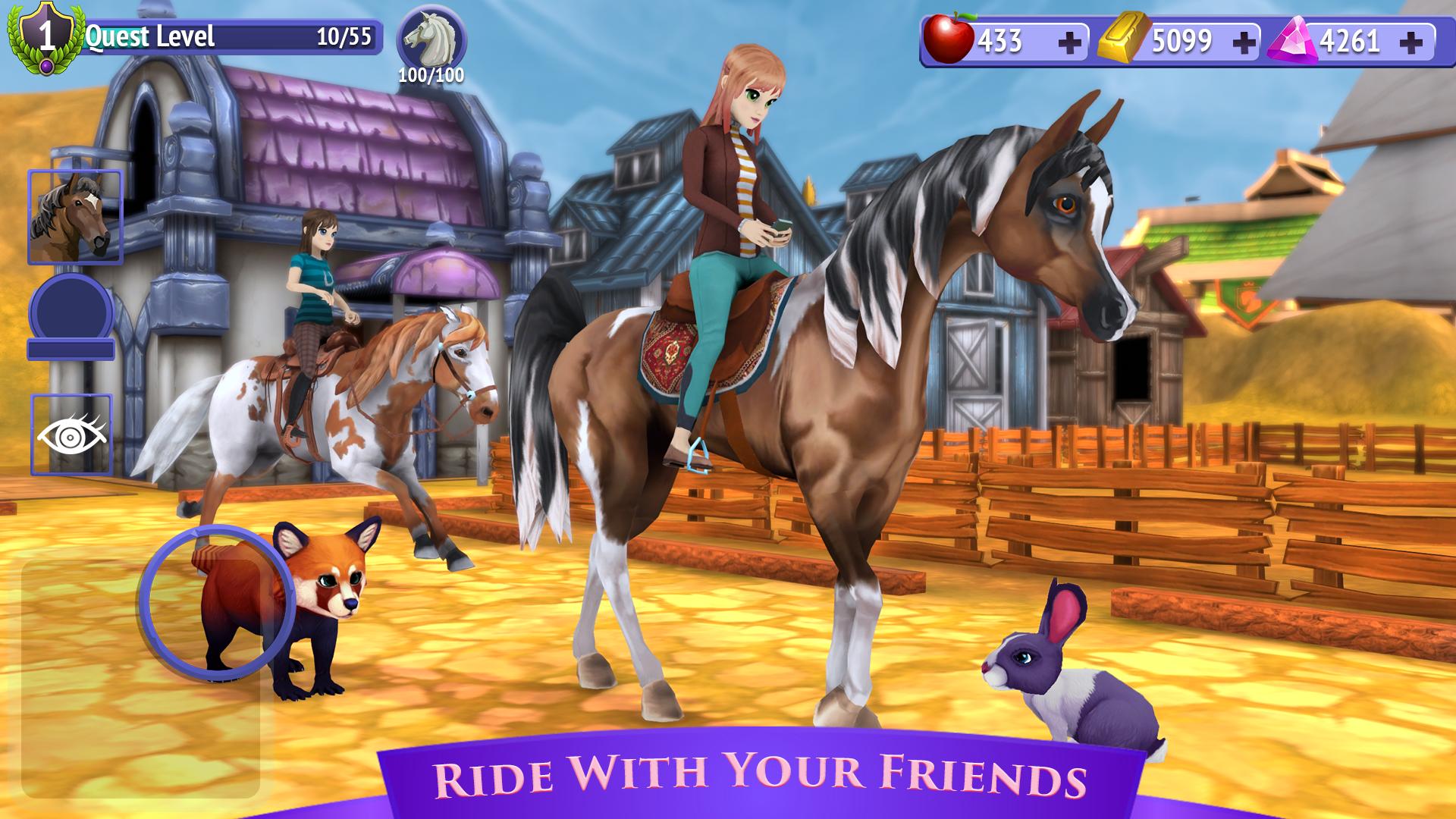 Скачать Horse Riding Tales - Wild Pony на ПК | Официальный представитель  GameLoop