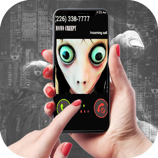 Momo Creepy : fake call video number id