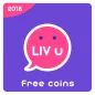 Livu coins & Likes - famous for livu and get coins