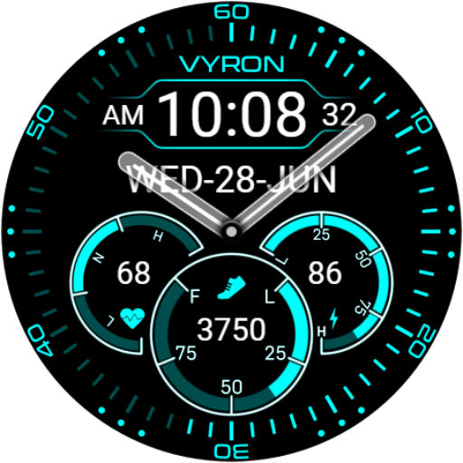 TOP GUN - hybrid watch face