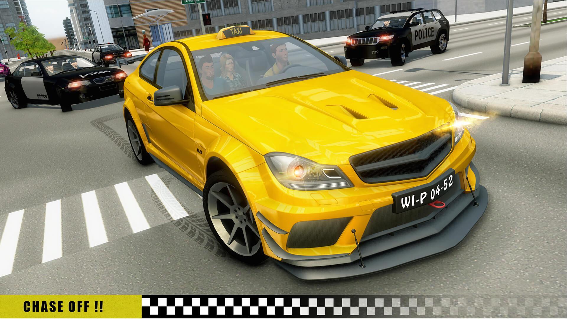 Скачать Crazy Car Driving Taxi Games на ПК | Официальный представитель  GameLoop