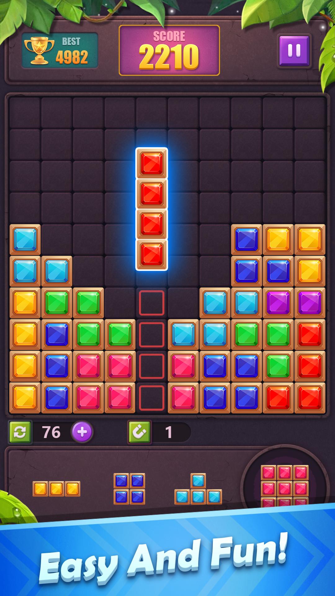 Скачать Block Puzzle Gem: Jewel Blast на ПК | Официальный представитель  GameLoop