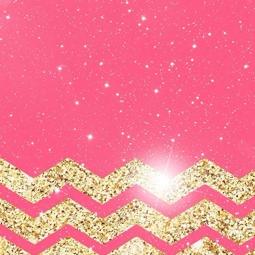 Glitter Merah Muda Wallpaper