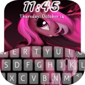 Pony Sketch Keyboard Locker