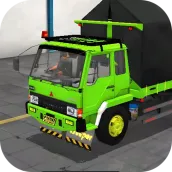 MOD BUSSID Truck Gandeng Belok