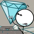 巨大なダイヤモンドを盗む