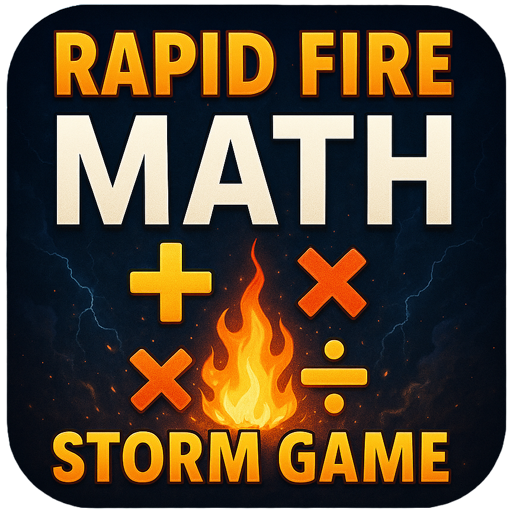 Rapid Fire Math Storm Game