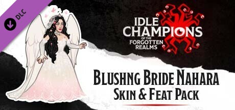Idle Champions - Blushing Bride Nahara Skin & Feat Pack