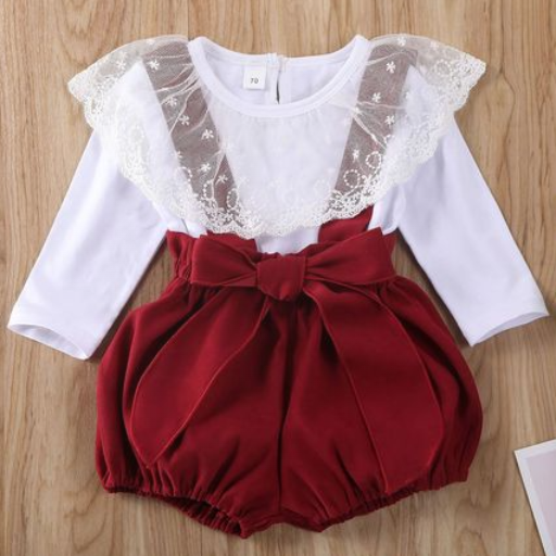 Baby girl clothes shopping