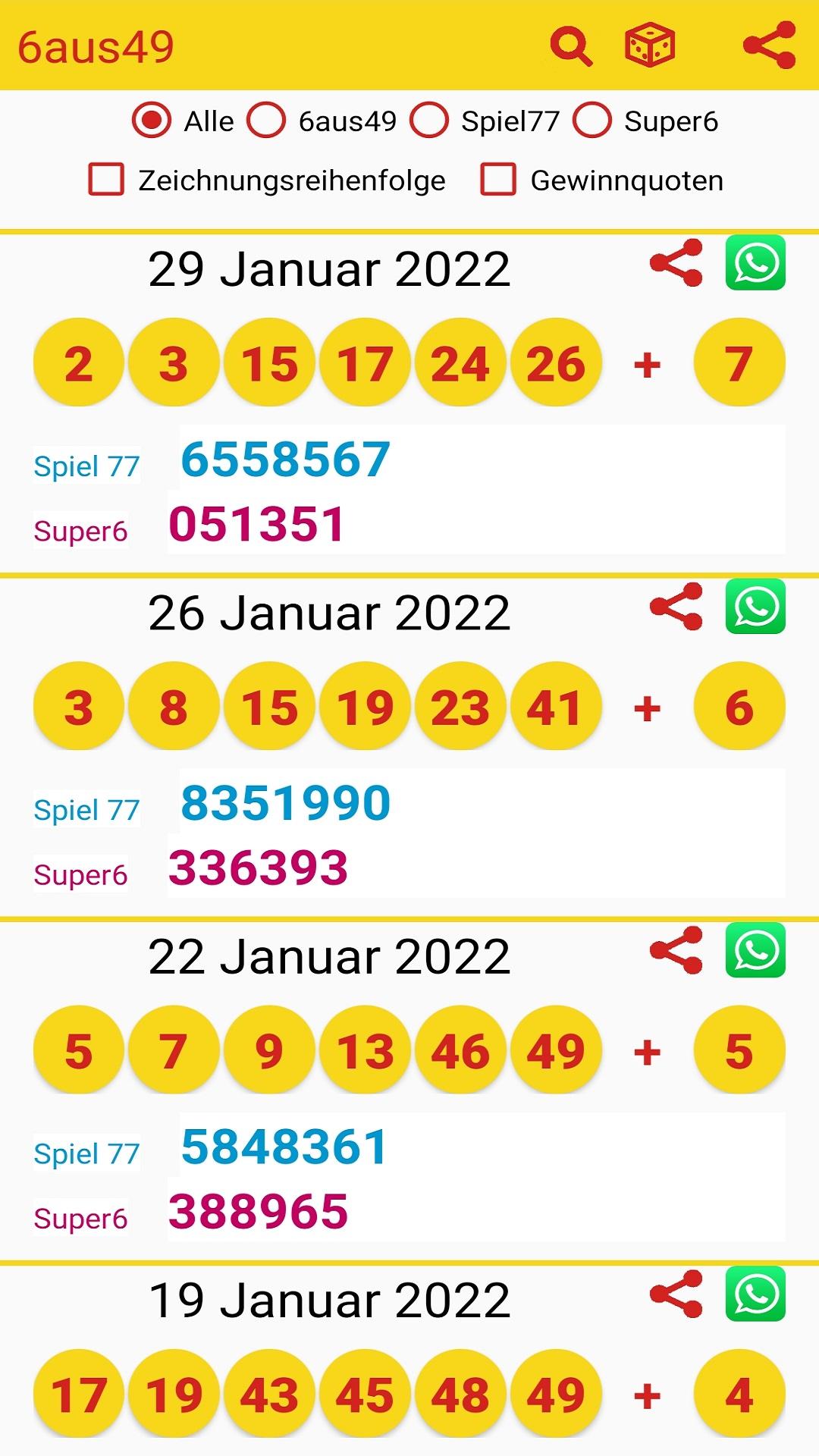 Download 6aus49 Lotto Results android on PC