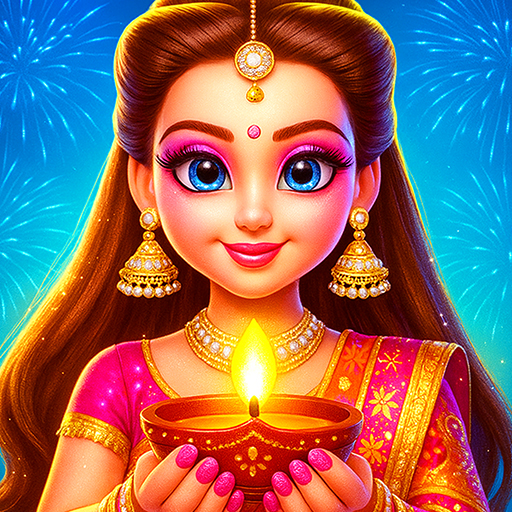 Indian Doll Diwali Celebration