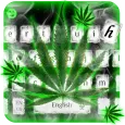 Weed Rasta Smoke Keyboard