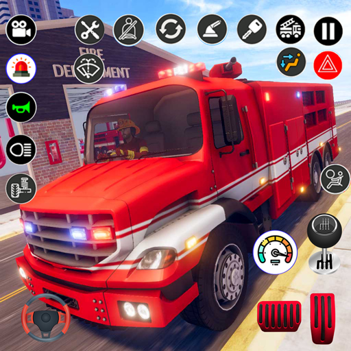 101 Rescue Пожарная машина 3д