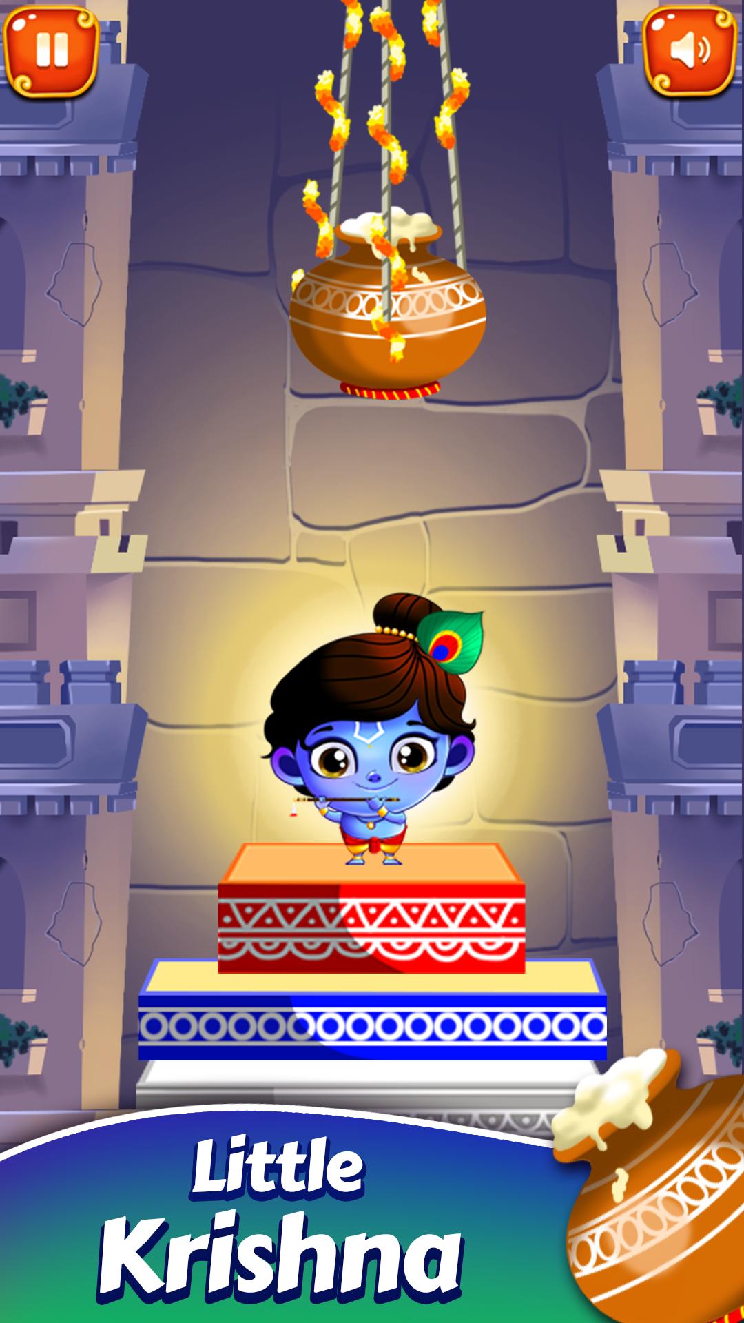 Download Little Krishna - Jump Tap Game android on PC