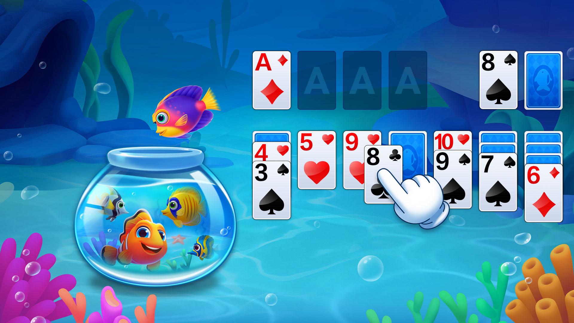 Download Solitaire Klondike：Fish Party android on PC
