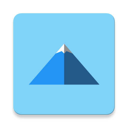 Material Mountains - Wallpaper
