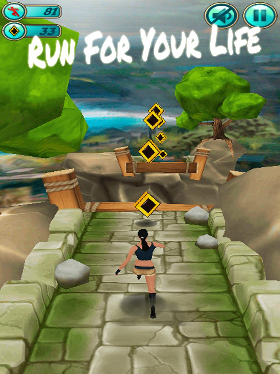 Tomb Runner - Temple Raider: 3 2 1 & Run for Life! Gameplay 