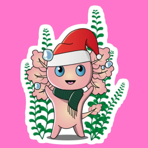 Axolotl stickers