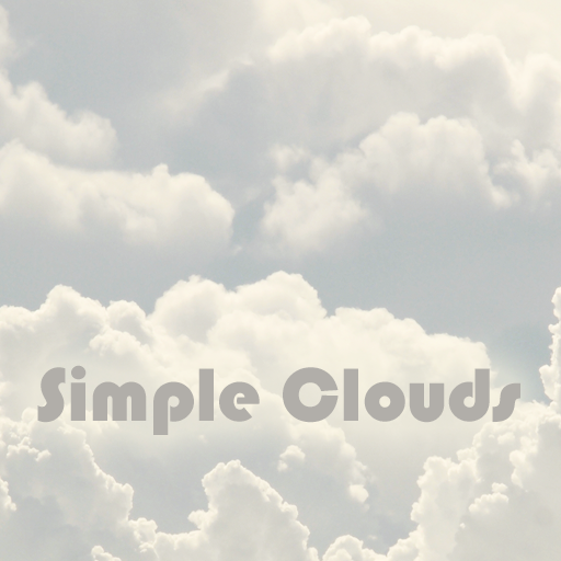 Simple Clouds tema +HOME
