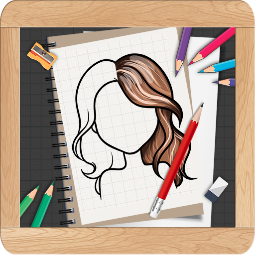 Draw Beautiful Hairstyles Step by Step