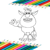 Coloring Booba Book