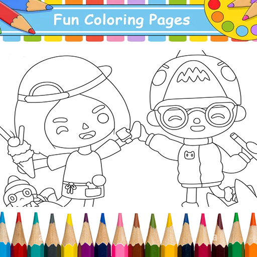 Toca Boca Coloring Book