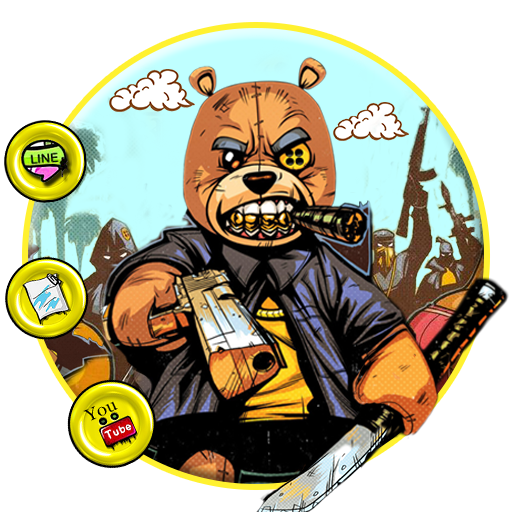 Angry, Bear3D иконки тем фоновых HD