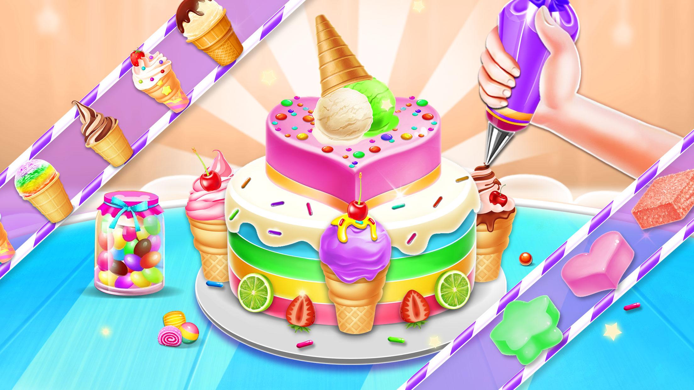 Скачать Сладкий Bakery девоч Cake Игры на ПК | Официальный представитель  GameLoop