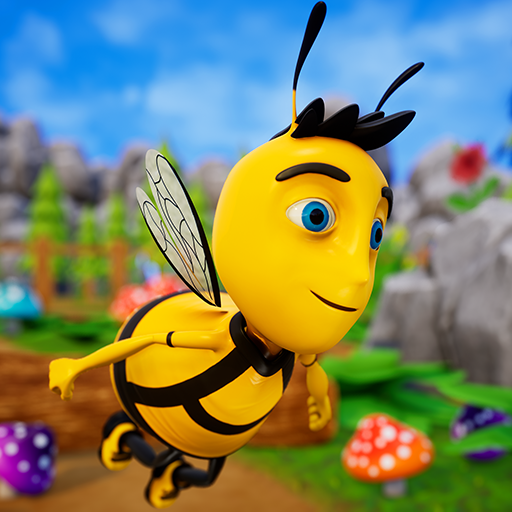 eğlenceli arı koşucu oyunu
