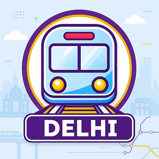 Delhi NCR Metro Route Map