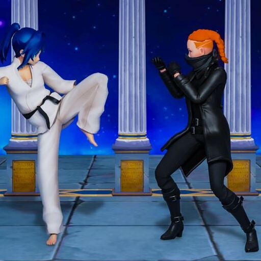 Yumi High School Girl Fighting