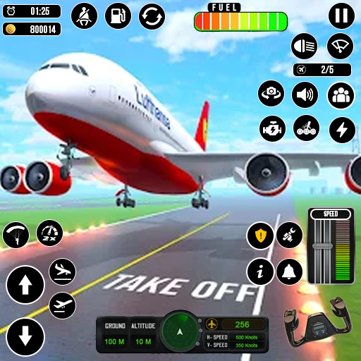 משחקי מטוס: סימולטור מטוסים