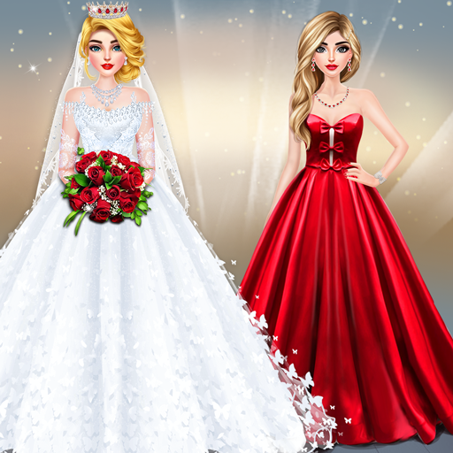 Bride Wedding Dress up Stylist