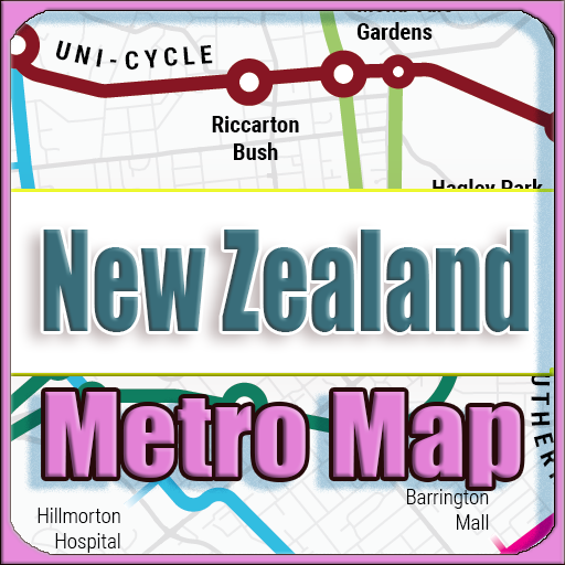 New Zealand Metro Map Offline