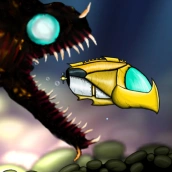 Below