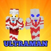 skin ultraman all hero mcpe