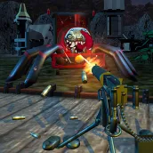 Horror Choo Choo Spider Train