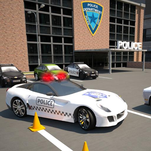 ที่จอดรถ 3D: รถตำรวจ