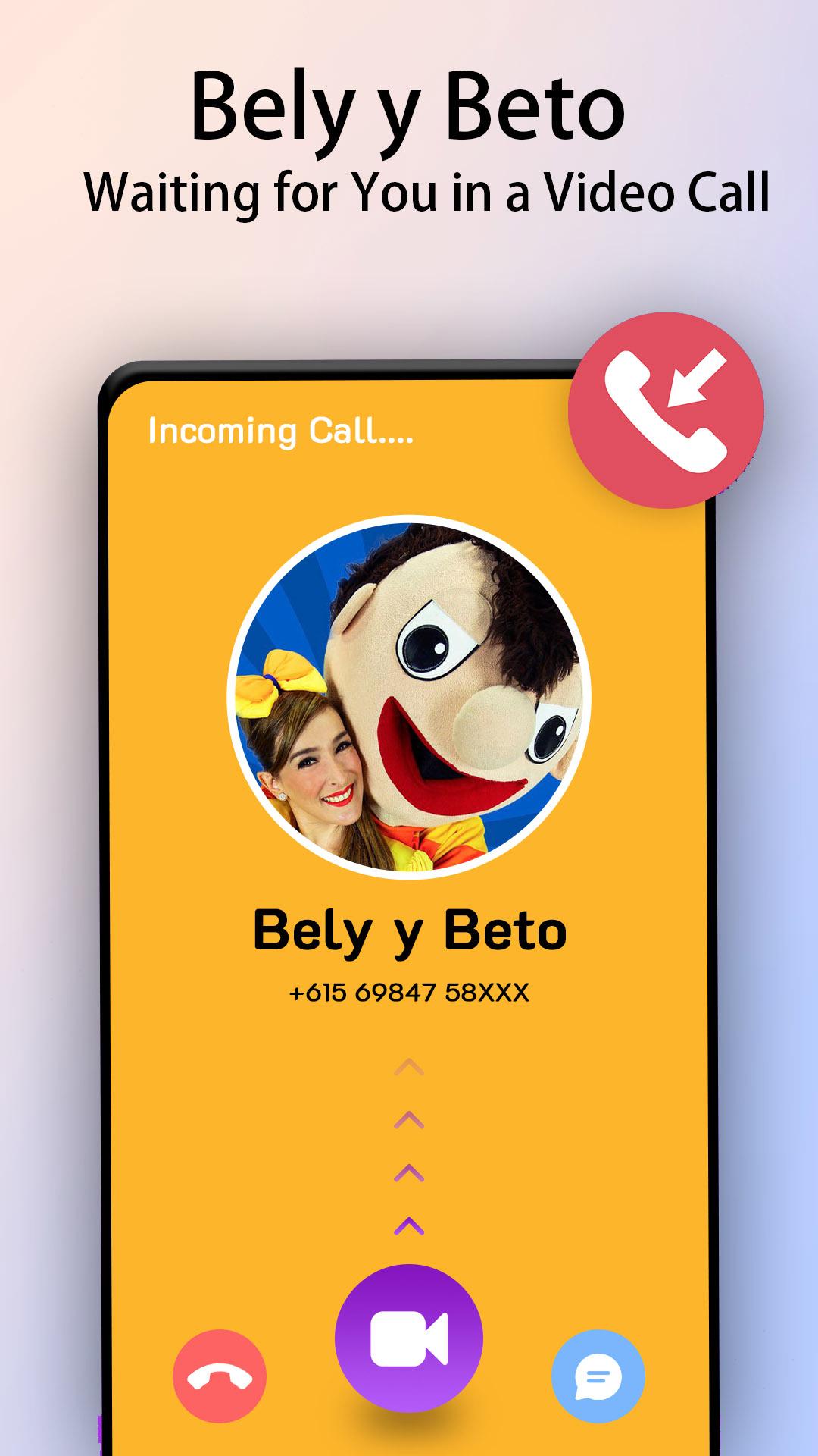 Download Bely Y Beto Video Call Prank android on PC