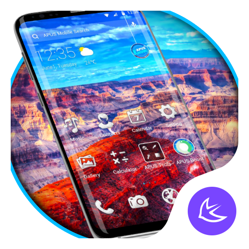 Grand Canyon APUS  Launcher theme