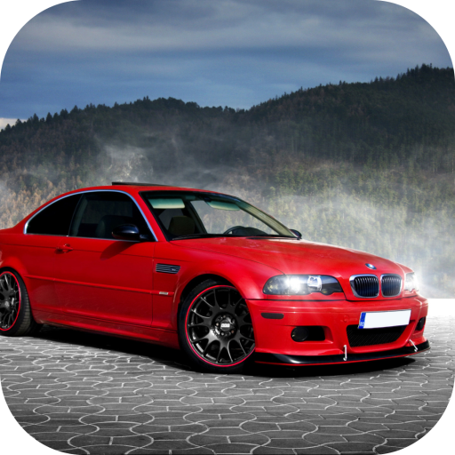 The Red Car. Hot Wallpapers