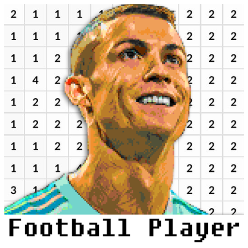 Football Player Coloring Pixel