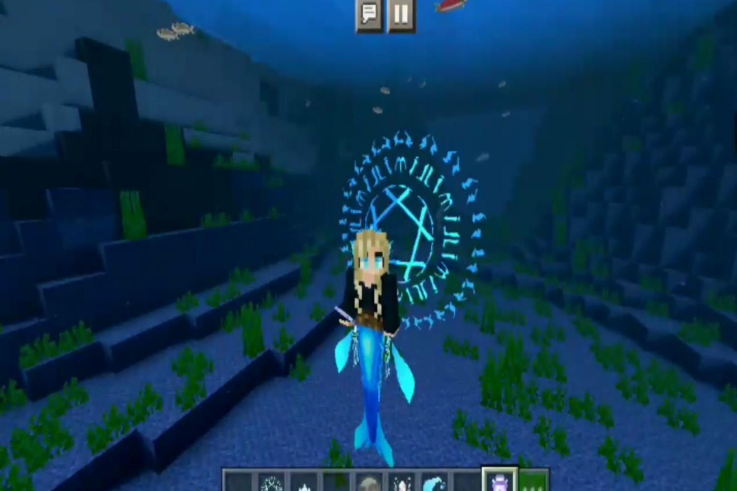 Скачать Mermaid skin for mcpe на ПК | Официальный представитель GameLoop