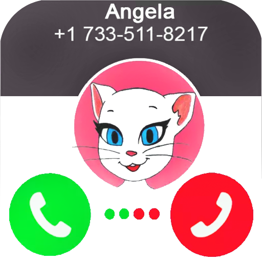 phone Call From Angela - My Talking Angela and tom