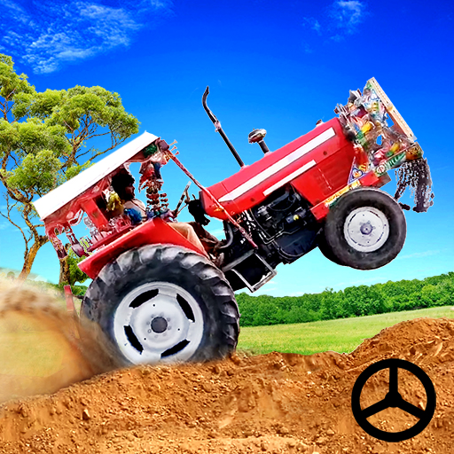 Heavy Tractor Driving Stunt 3D