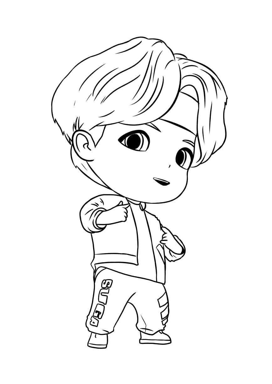ดาวน์โหลด K-pop and chibi coloring book บนพีซี | GameLoop Official