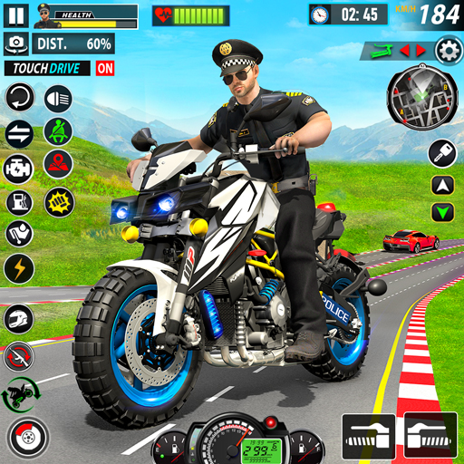 trò chơi xe máy cảnh sát